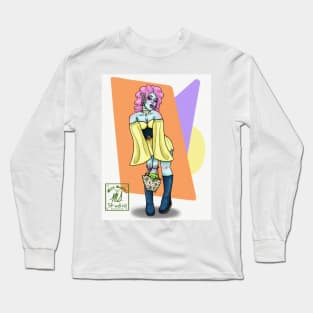 Fashion Elf with Puppy Long Sleeve T-Shirt